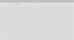 Desktop Screenshot of paperconfetti.com